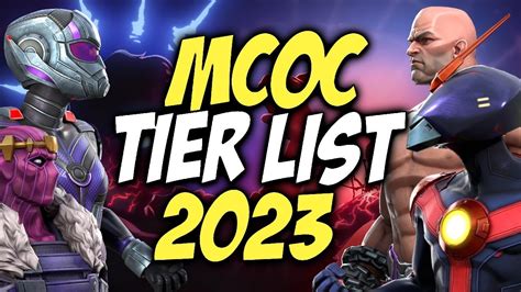 marvel contest of champion tier list|mcoc tier list may 2024.